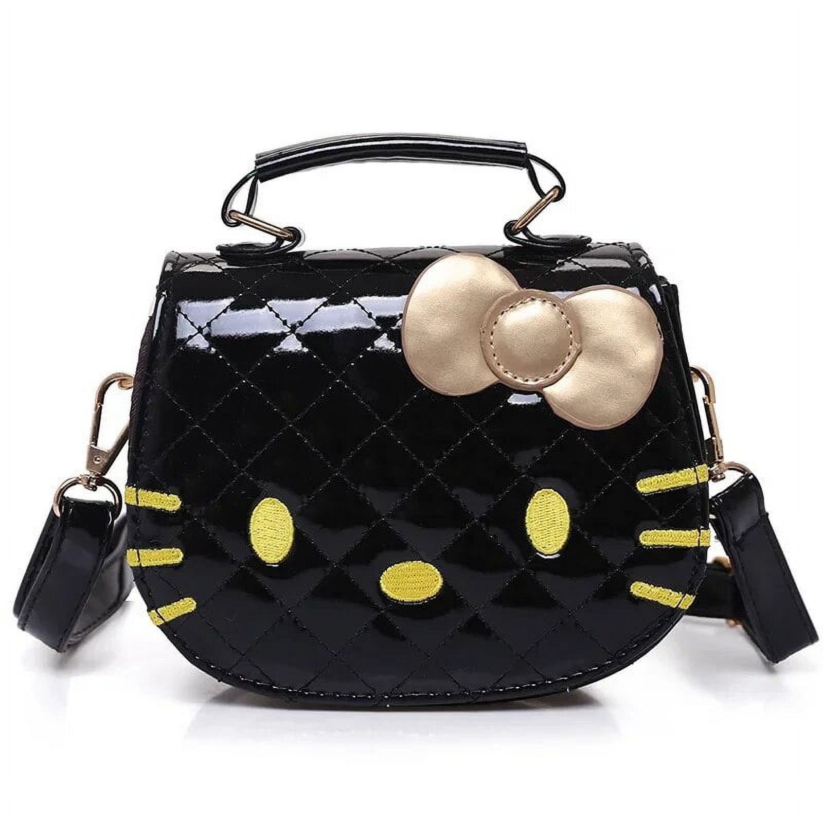 Hello Kitty Children's Shoulder Bag Fashion Sanrio Cartoon Peripheral Cute Crossbody Bag Handbag Little Girl Baby Change Storage